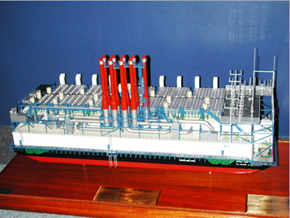 Power Plant Vessel Model